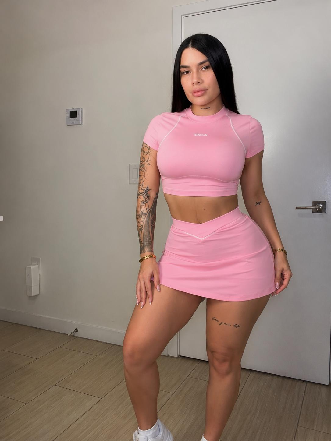 Conjunto oca sky Rosa 🎀