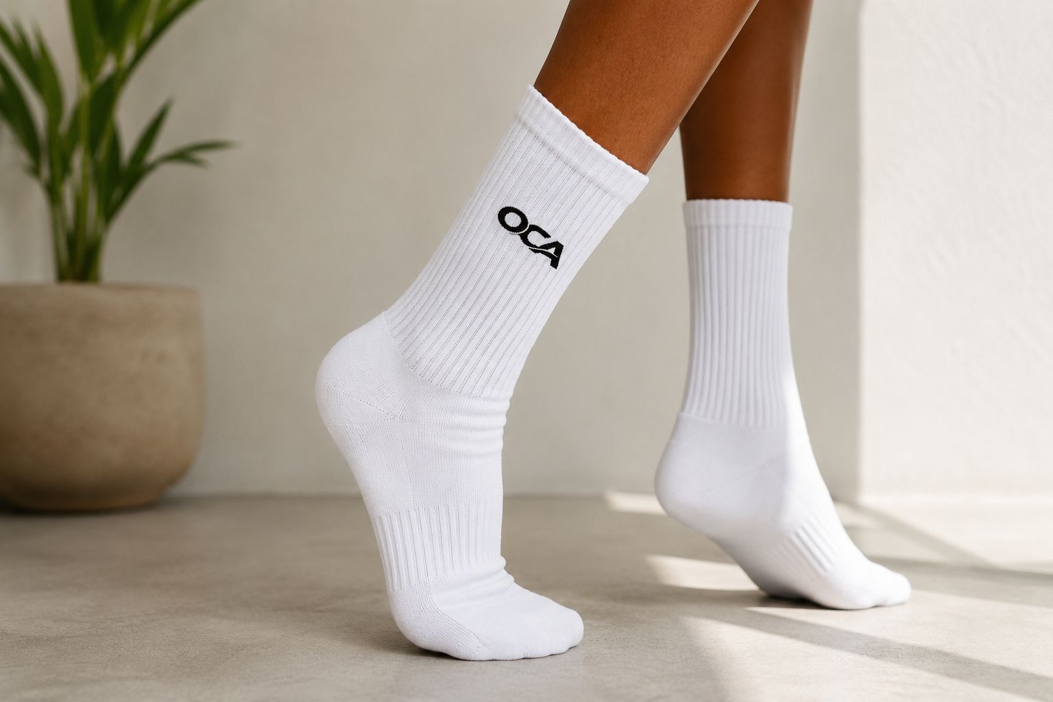 🧦 Medias Deportivas OCA Blancas 🧦as